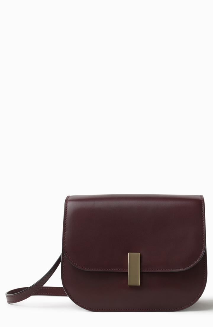 Valextra Iside Gioiello Leather Crossbody Bag -