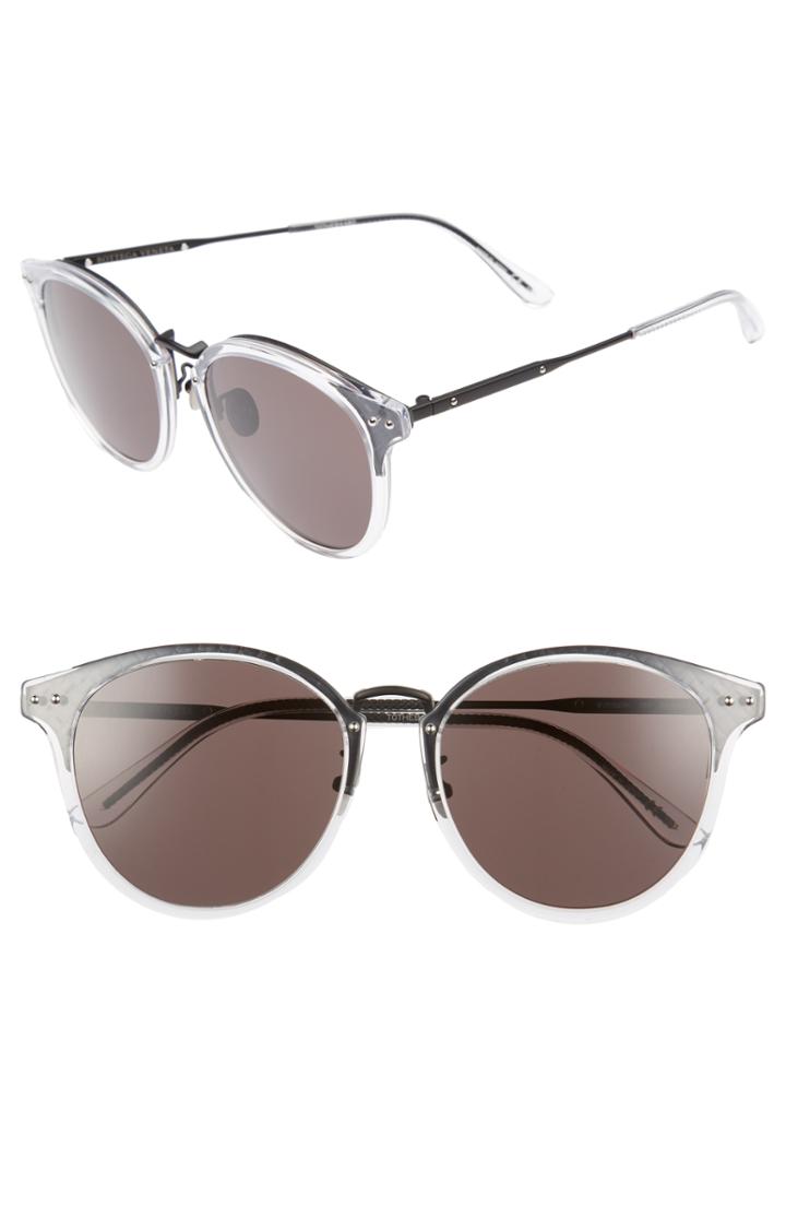 Women's Bottega Veneta 56mm Round Sunglasses -
