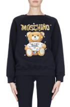Women's Moschino Christmas Teddy Sweatshirt Us / 38 It - Black