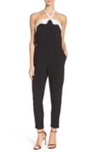 Women's Greylin Simi Frill Halter Jumpsuit