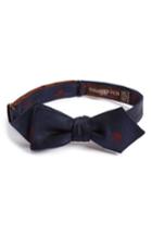 Men's Alexander Olch Little Guy Silk Bow Tie, Size - Blue