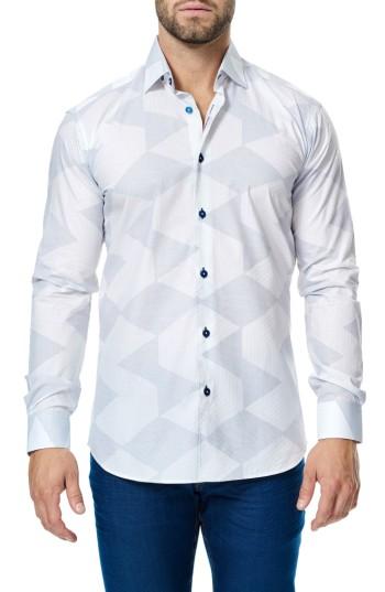 Men's Maceoo Luxor Sport Shirt (m) - Blue