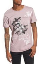 Men's Antony Morato Floral Pocket T-shirt - Purple