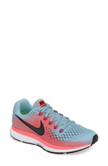 Women's Nike Air Zoom Pegasus 34 Running Shoe N - Blue