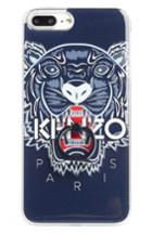 Kenzo 3d Tiger Ring Iphone 7 Case - Blue