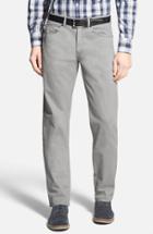 Men's Peter Millar Stretch Sateen Five Pocket Pants - Grey