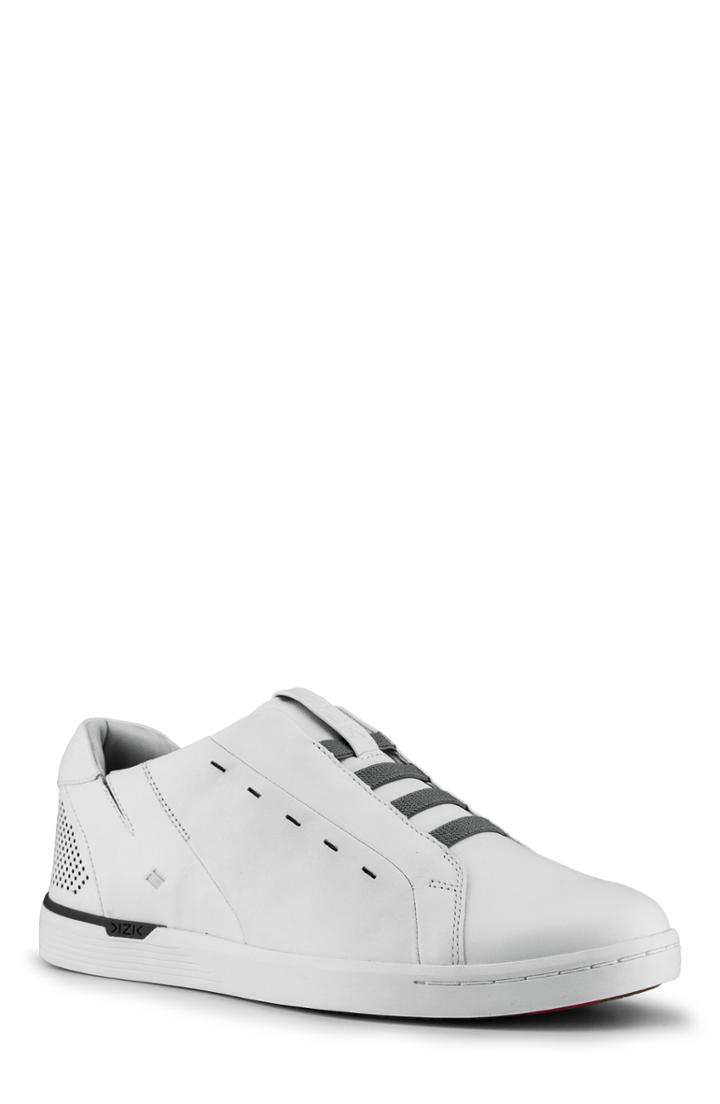 Men's Kizik New York Slip-on Sneaker M - White