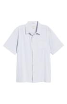 Men's Quiksilver Waterman Collection Cane Island Classic Fit Camp Shirt, Size - White