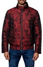 Men's Jared Lang Chicago Camo Down Puffer Jacket, Size - Red