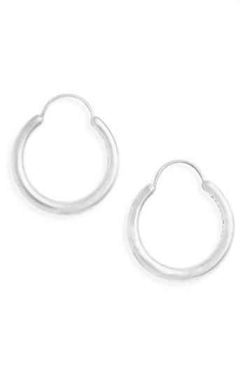 Women's All Blues Snake Polished Silver Earrings