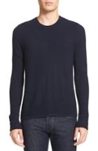 Men's Rag & Bone 'giles' Lightweight Merino Wool Pullover - Blue