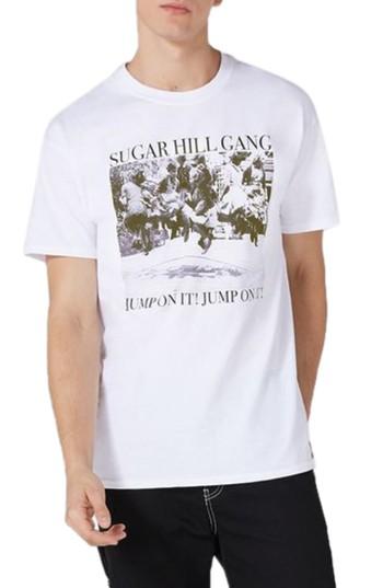 Men's Topman Sugarhill Gang T-shirt, Size - White