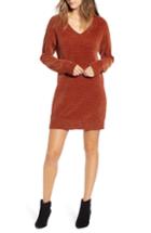 Women's Bp. Chenille Sweater Dress, Size - Metallic