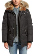 Men's Mackage 'edward' Down Parka With Genuine Coyote And Rabbit Fur Trim