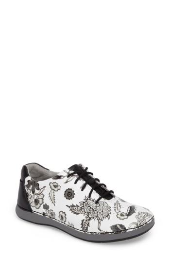 Women's Alegria Essence Lace-up Leather Oxford -8.5us / 38eu - White