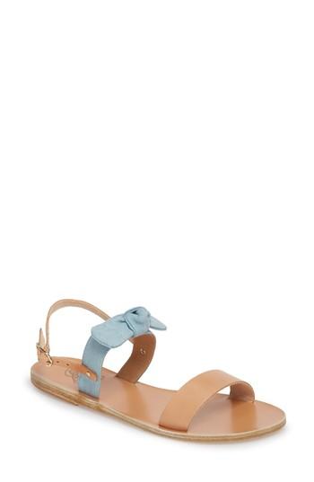 Women's Ancient Greek Sandals Clio Bow Sandal Eu - Blue