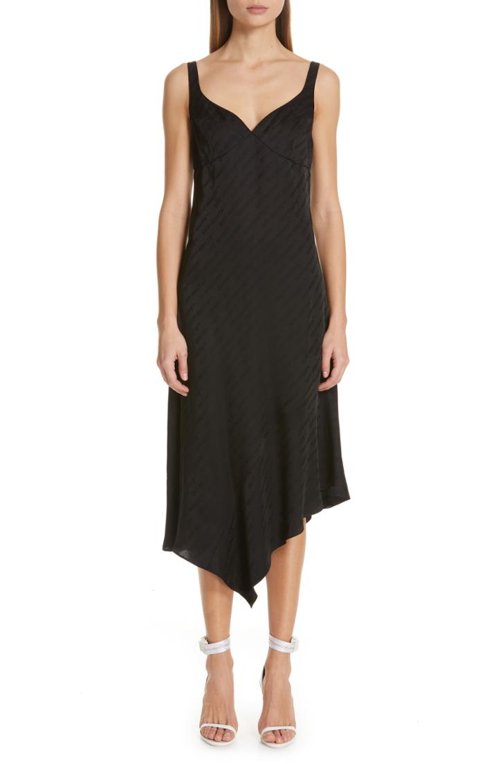 Women's Off-white Logo Love Dress Us / 38 It - Black