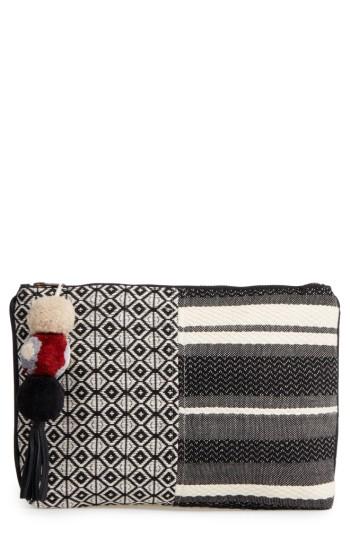 Mercado Global Rosario Crossbody Clutch - Black