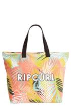 Rip Curl Miami Vibes Palm Print Beach Tote - Orange