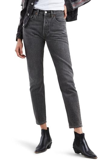 Women's Levi's Made & Crafted(tm) 501 Skinny Jeans X 28 - Black