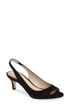 Women's Pelle Moda Belini Slingback Pump .5 M - Black