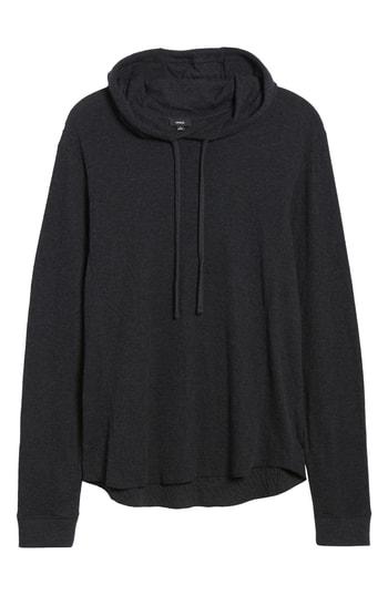 Men's Vince Double Knit Hoodie - Grey