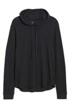 Men's Vince Double Knit Hoodie - Grey