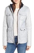 Women's Barbour Weymouth Quilted Jacket Us / 8 Uk - White