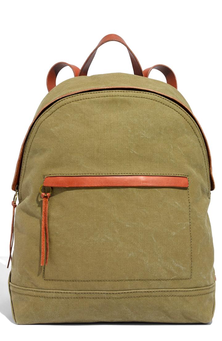 Madewell The Charleston Backpack - Green