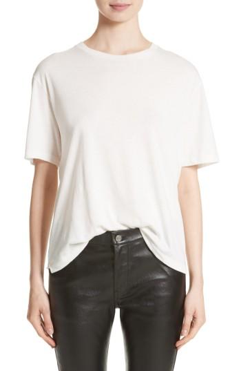 Women's Saint Laurent Tee Party Kitty Graphic Tee - White