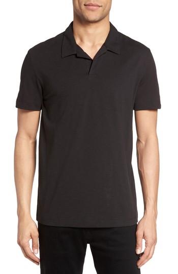 Men's Theory Willem Atmos Polo - Black