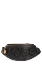 Versace Crystal Embellished Leather Belt Bag -