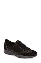 Women's Mephisto 'yael' Soft-air Sneaker M - Black