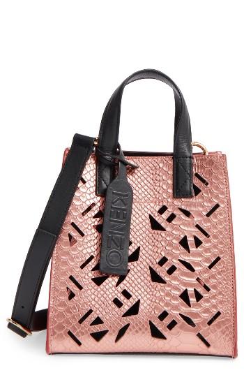 Kenzo Mini Essentials Calfskin Tote -