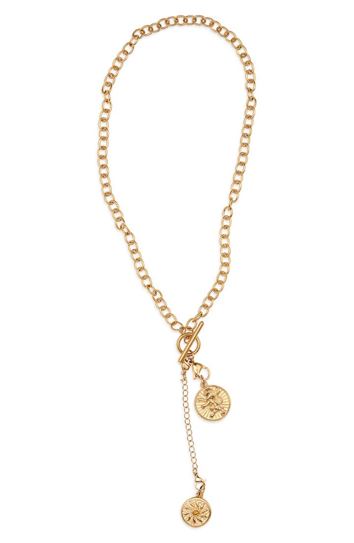 Women's Ellie Vail Eliza Double Medallion Necklace