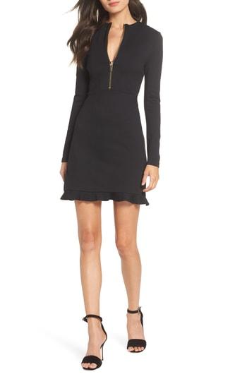 Women's French Connection Teresa Ponte Jersey Dress - Black