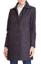 Women's Lauren Ralph Lauren A-line Trench Coat - Blue