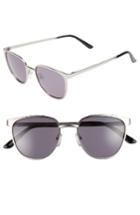 Men's Smoke X Mirrors Money 51mm Sunglasses - Silver/ Green Grey