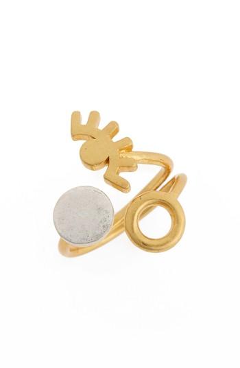 Women's Madewell Fixed Eye Stacking Ring