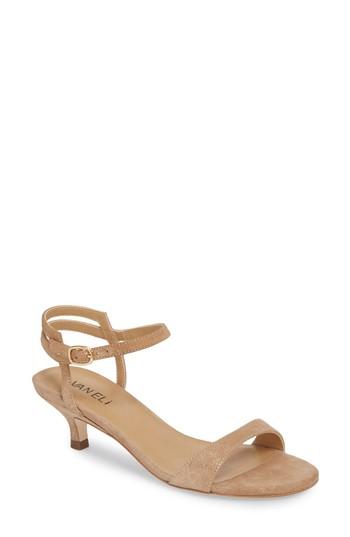 Women's Vaneli Vevila Ankle Strap Sandal M - Beige