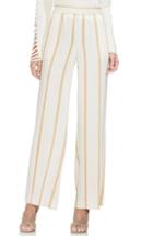 Women's Vince Camuto Dramatic Stripe Pull-on Pants - Beige