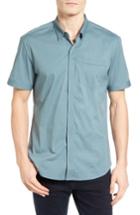 Men's 7 Diamonds City Savior Woven Shirt, Size - Green