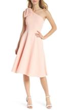 Women's Gal Meets Glam Collection Dream Crepe One-shoulder Dress - Pink