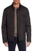 Men's Tumi Regular Fit Quilted Jacket, Size - Black