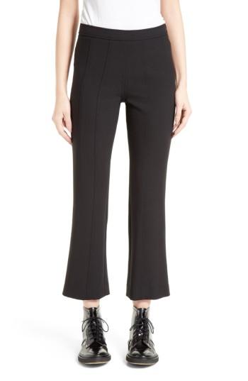 Women's Cinq A Sept Tinsley Crop Flare Pants - Black