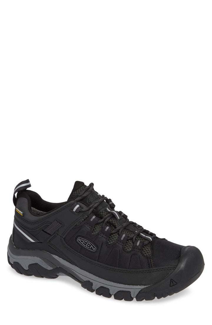 Men's Keen Targhee Exp Waterproof Hiking Shoe .5 M - Black