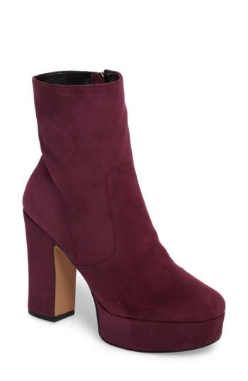 Women's Avec Les Filles Lianna Platform Bootie M - Purple