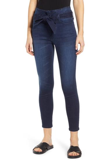 Women's Tinsel Paperbag Waist Skinny Jeans - Blue