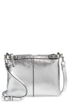 Treasure & Bond Sloane Metallic Leather Crossbody Bag - Metallic
