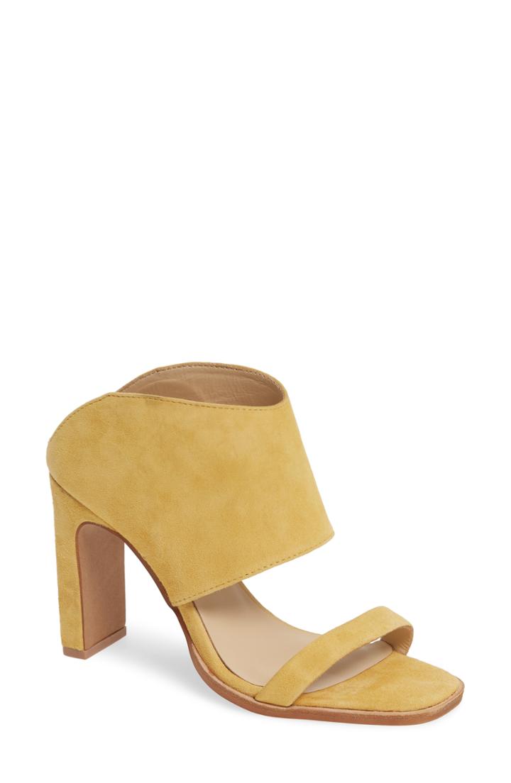 Women's 42 Gold Linx Slide Sandal M - Yellow